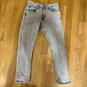 Levi’s mens acid wash denim jeans W31 L30